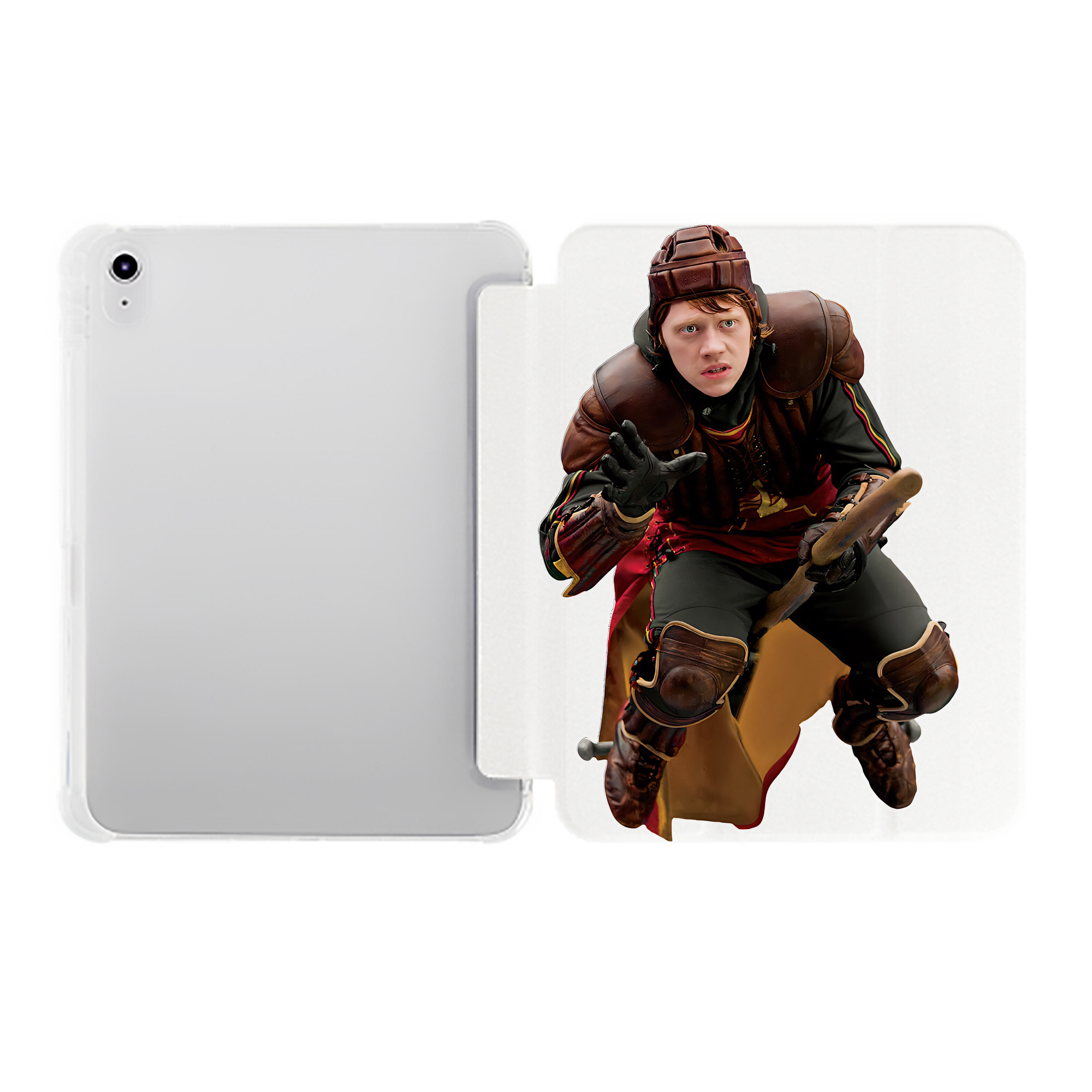 （画像用） Harry Potter ハリー・ポッターシリーズ IPad ケース ペン収納付き 三つ折りスタンド PUレザー×シリコン 対応機種9.5/10.5/10.9インチ